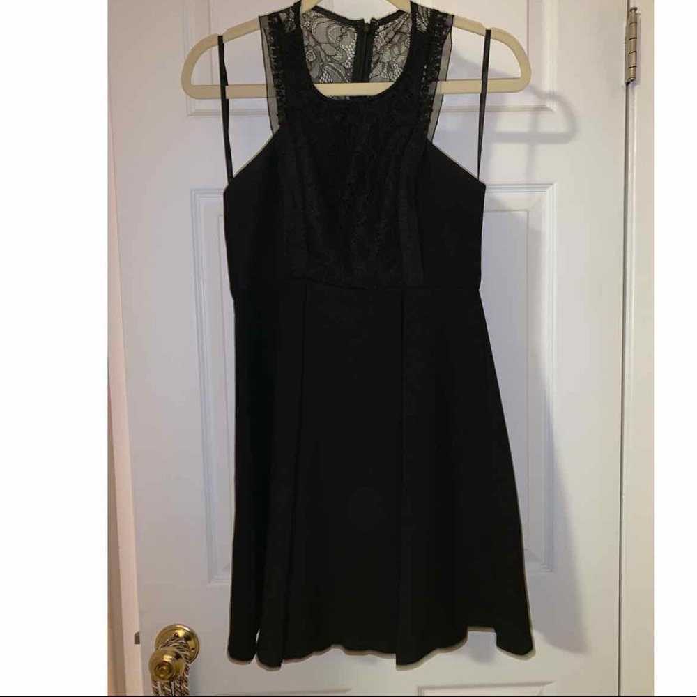 BCBG Generation Lace Black Short Dress